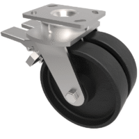 Twin Wheel Fabricated Castors