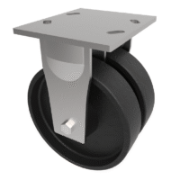 Twin Wheel Fabricated Castors