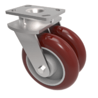 Twin Wheel Fabricated Castors