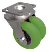 Twin Wheel Fabricated Castors