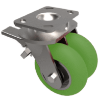 Twin Wheel Fabricated Castors