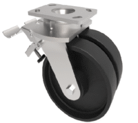 Twin Wheel Fabricated Castors