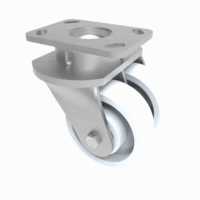 Twin Wheel Fabricated Castors