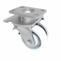 Twin Wheel Fabricated Castors