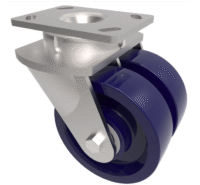 Twin Wheel Fabricated Castors