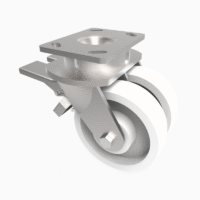 Twin Wheel Fabricated Castors