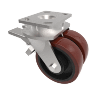 Twin Wheel Fabricated Castors