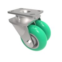 Twin Wheel Fabricated Castors