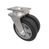 Twin Wheel Fabricated Castors