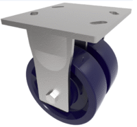 Twin Wheel Fabricated Castors