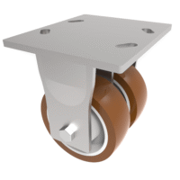 Twin Wheel Fabricated Castors
