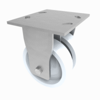 Twin Wheel Fabricated Castors