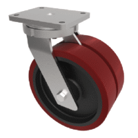 Twin Wheel Fabricated Castors