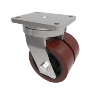 Twin Wheel Fabricated Castors