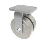 Twin Wheel Fabricated Castors