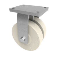 Twin Wheel Fabricated Castors