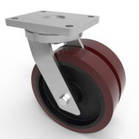 Twin Wheel Fabricated Castors