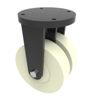 Twin Wheel Fabricated Castors