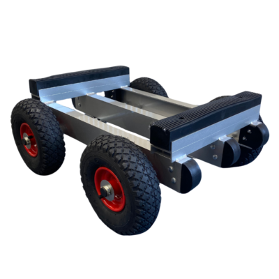 AluTruk Piano Dolly With Pneumatic Wheels For Rough Terrain