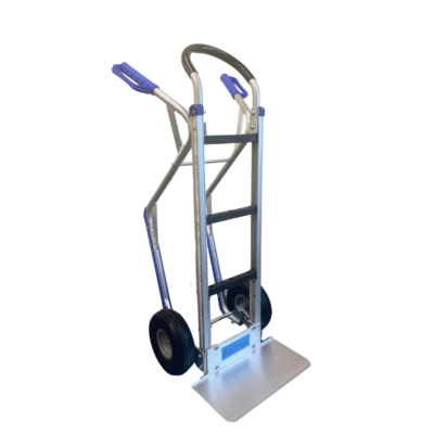 AluTruk With 'Dog Leg' Stair Assist Handles And Puncture Proof Wheels