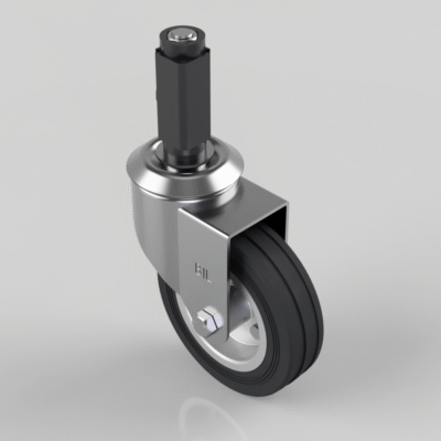 Black Rubber Steel Swivel Expander 100mm 70kg