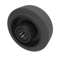 Elastic Rubber Wheels