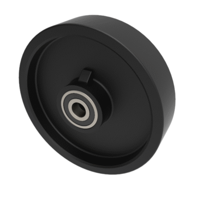 Steel - Ductile 200mm Ball Bearing Wheel 1100kg Load