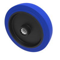 Elastic Rubber Wheels