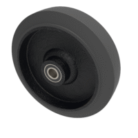 Black Rubber Wheels