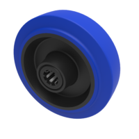 Elastic Rubber Wheels
