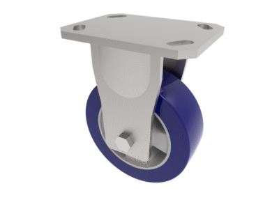 Softer Polyurethane Plate Swivel Castor 250mm 800kg Load