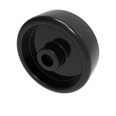 Polypropylene 50mm Plain Bearing Wheel 50kg Load
