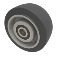 Elastic Rubber Wheels