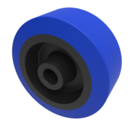 Elastic Rubber Wheels