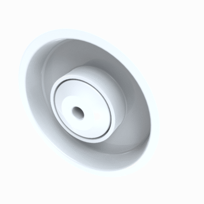 Nylon 100mm Ball Bearing Wheel 250kg Load