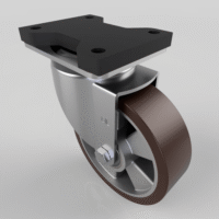 Fixed Position Brake Castors