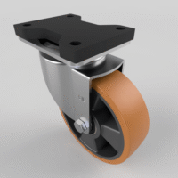 Fixed Position Brake Castors