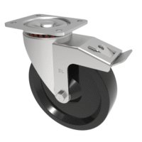 High Temperature Zinc Plated Castors