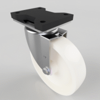 Fixed Position Brake Castors