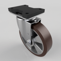 Fixed Position Brake Castors
