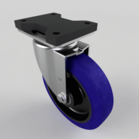 Fixed Position Brake Castors
