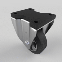 Fixed Position Brake Castors