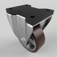 Fixed Position Brake Castors