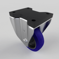Fixed Position Brake Castors