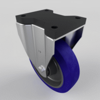 Fixed Position Brake Castors