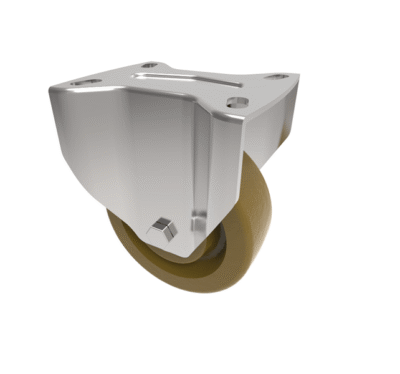 Phenolic Plate Fixed Castor 100mm 180kg Load