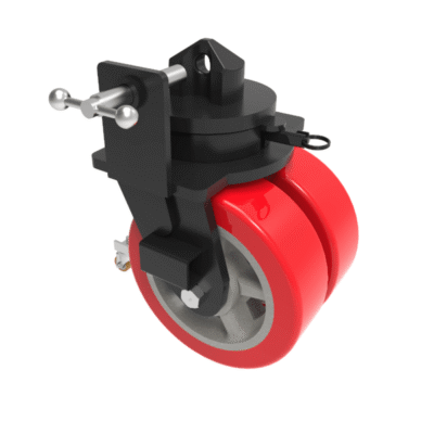 Set of 4 x 305mm ISO Container Castors Load Capacity per set (4 x castors) 28,000kg