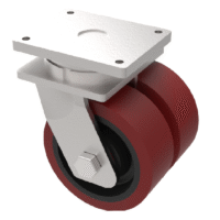 Twin Wheel Fabricated Castors