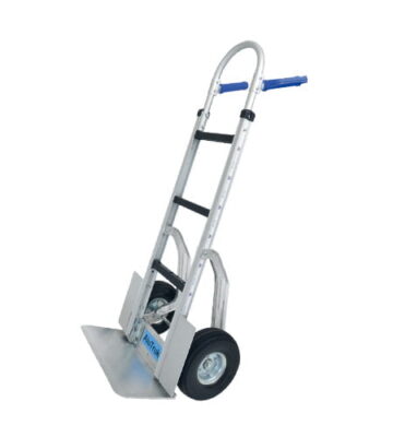 AluTruk With Folding Toe Plate, Wheel Guards And Stair Glides
