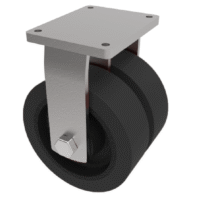 Twin Wheel Fabricated Castors